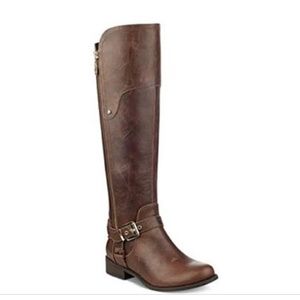 Guess Tall Riding Boots Wide Calf